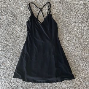 Black silence + noise mini dress